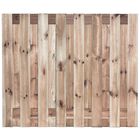 Panneaux de jardin en bois imprégné de 17 lames - Coevorden - 150 x 180 cm